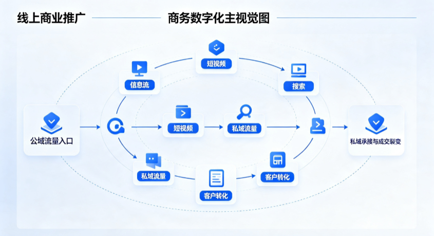 南明区线上商业推广怎么做？全域流量闭环搭建与低成本转化实战指南