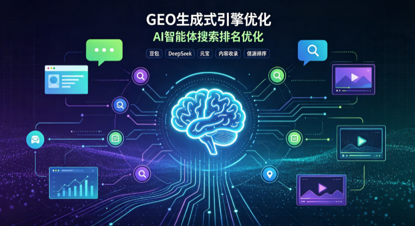 南明区GEO 浪潮来袭：生成式引擎优化崛起，创作者争抢豆包、DeepSeek、元宝智能体流量入口